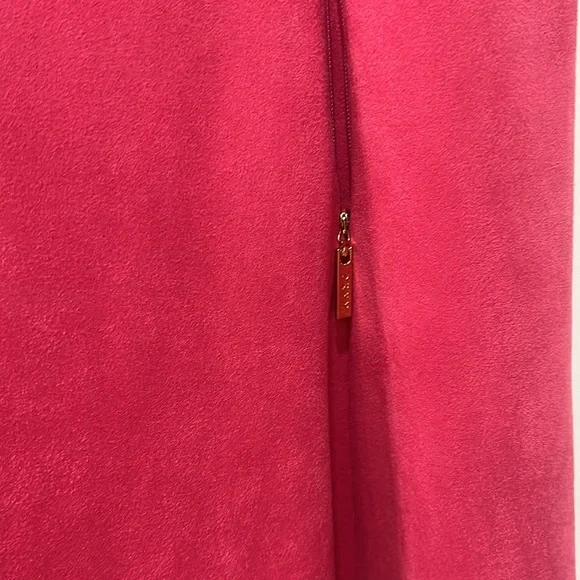 DKNY faux suede dress Pink - Picture 4 of 8
